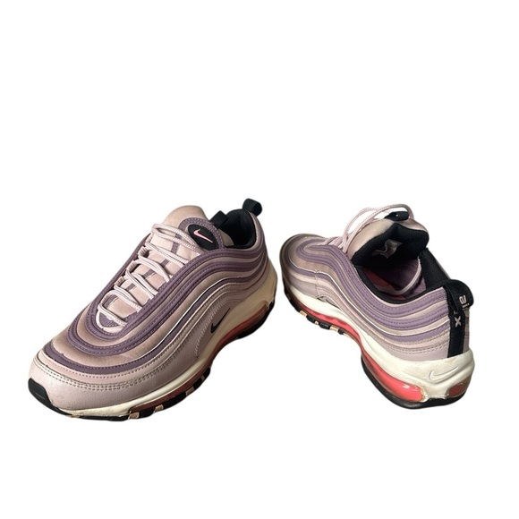 Nike Pink and Black Air Max 97 Sneakers - Picture 2 of 2